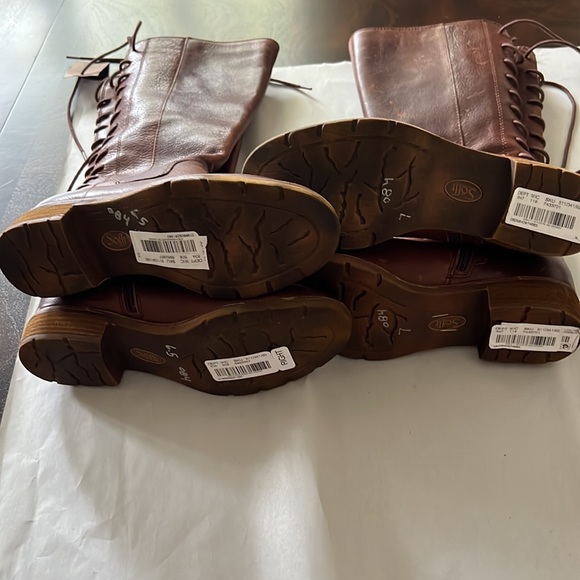 Sofft Sharnell II Leather Lace-Up Waterproof Tall Boots - Picture 16 of 16